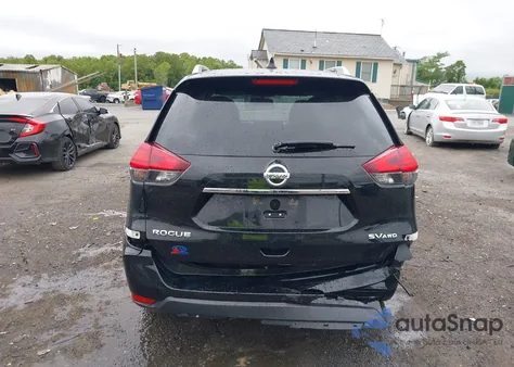 2017 Nissan Rogue Sv from USA, damaged, VIN KNMAT2MV8HP525176